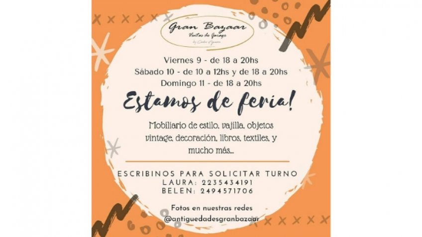 Nueva Feria de Antigüedades Gran Bazaar